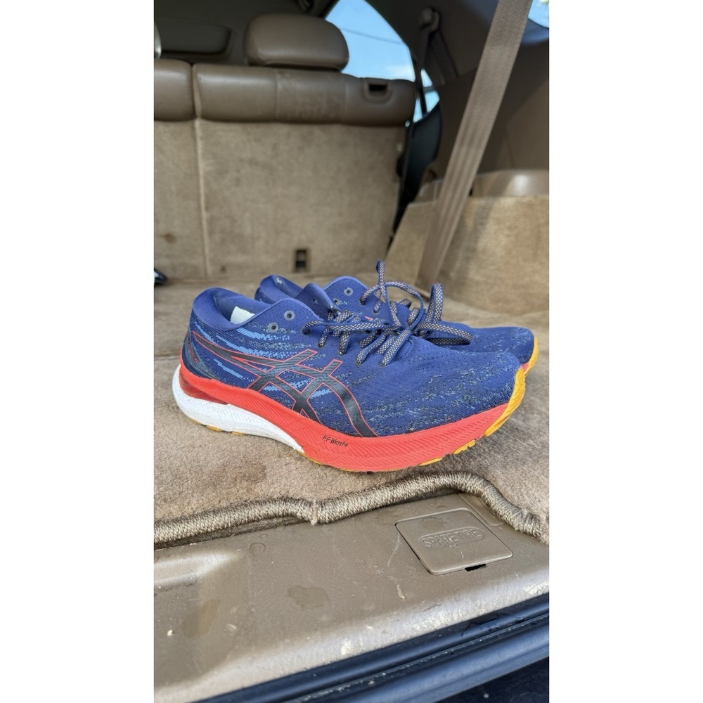 ASICS GEL-Kayano 29 Mens 8.5 Running Shoes Red Blue